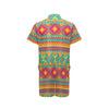 Mexican Pattern Print Design 04 Men's Romper