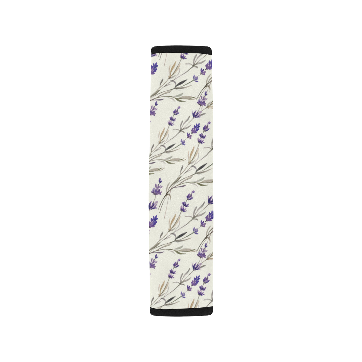 Lavender Pattern Print Design 01 Car Seat Belt Cover
