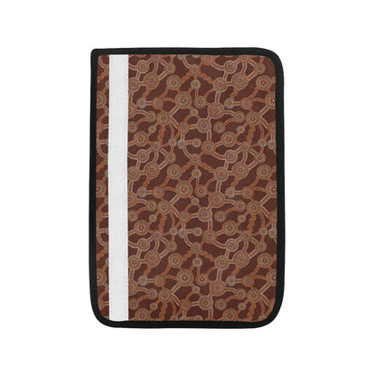 Aboriginal Pattern Print Design 03 Car Seat Belt Cover