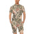 Camouflage Realistic Tree Authumn Print Men's Romper