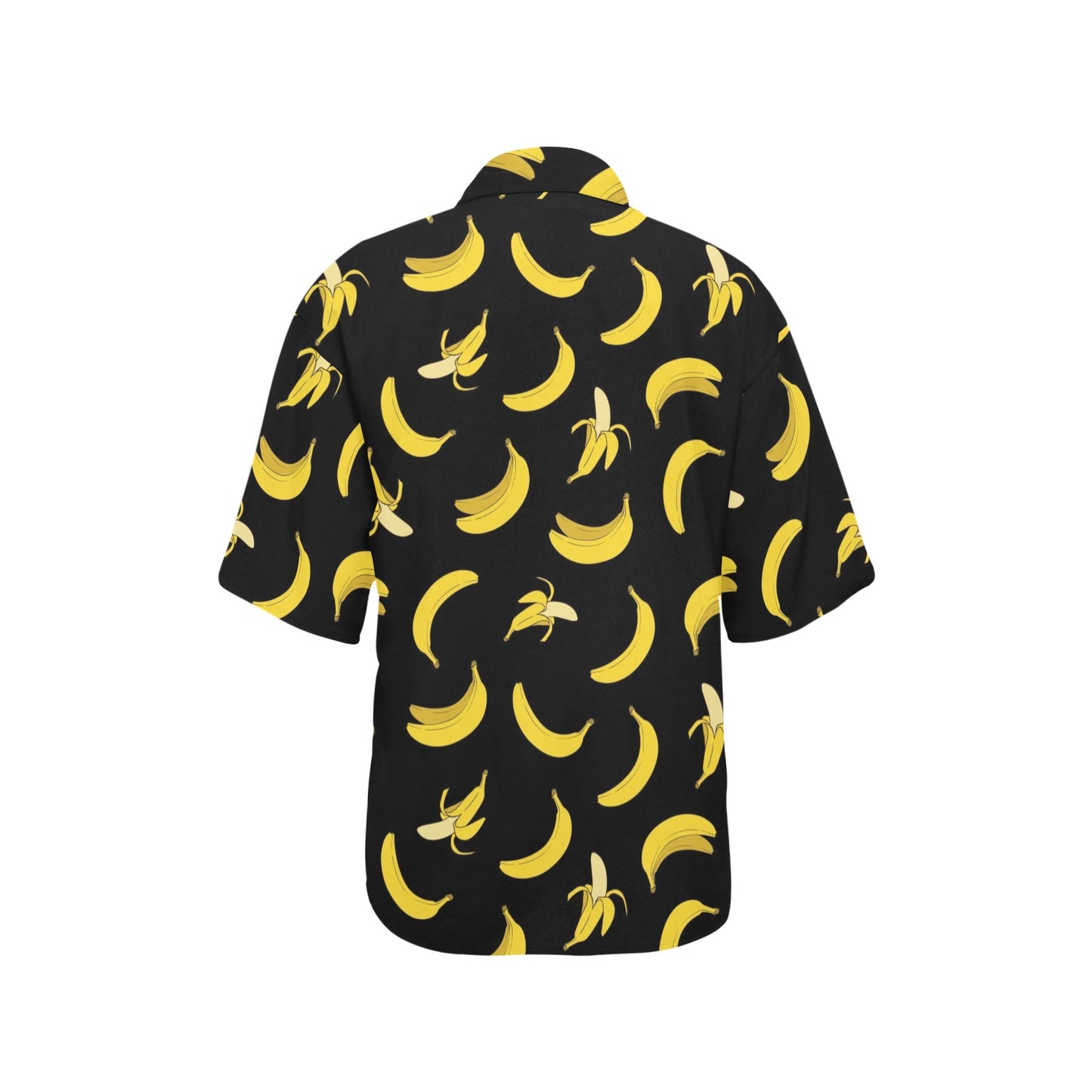 Banana Pattern Print Design BA05 Women's Hawaiian Shirt