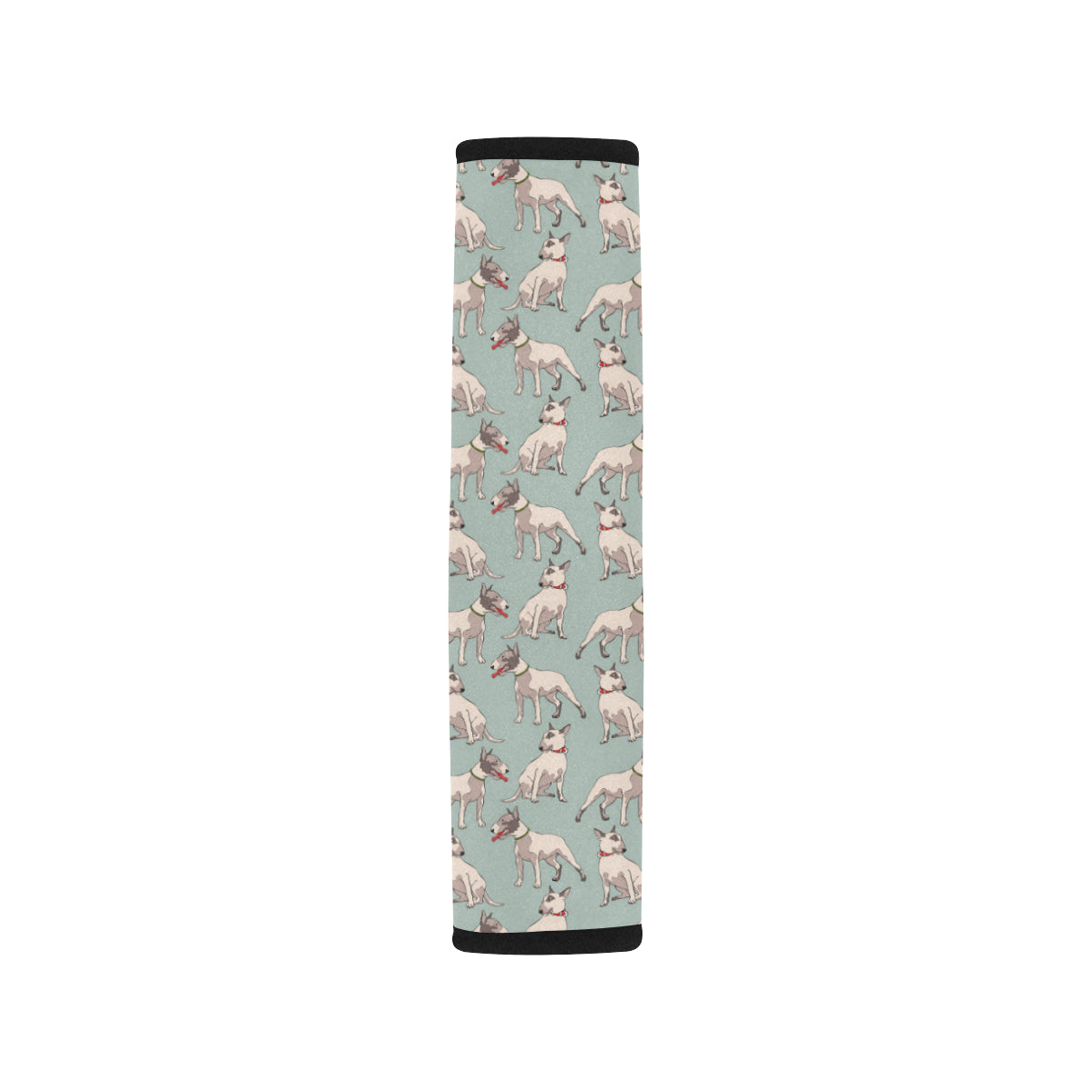 Bull Terrier Cute Print Pattern Car Seat Belt Cover