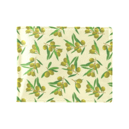 Olive Print Design LKS302 Men's ID Card Wallet