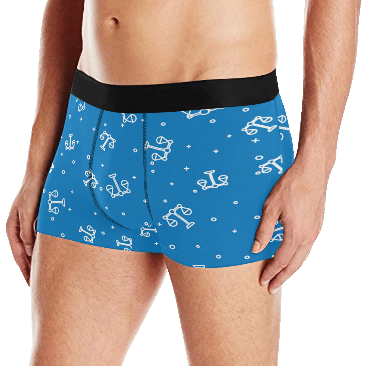 Libra Pattern Print Design 05 Men's Boxer Briefs