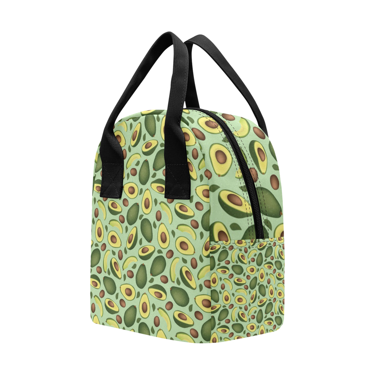 Avocado Pattern Print Design AC01 Insulated Lunch Bag