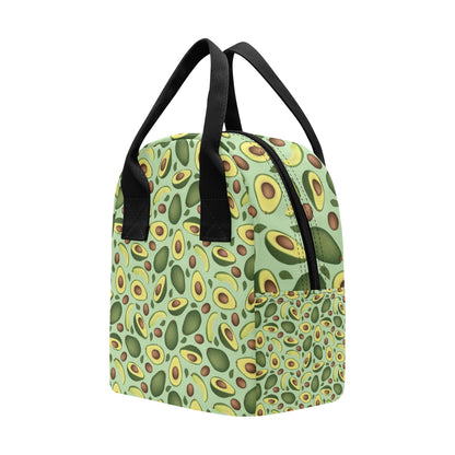 Avocado Pattern Print Design AC01 Insulated Lunch Bag