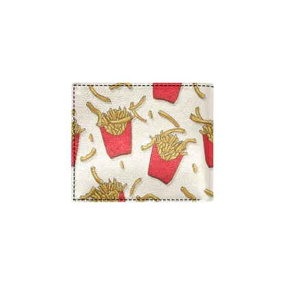 French Fried Pattern Print Design 01 Men's ID Card Wallet