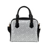 Angel Wings Pattern Print Design 01 Shoulder Handbag