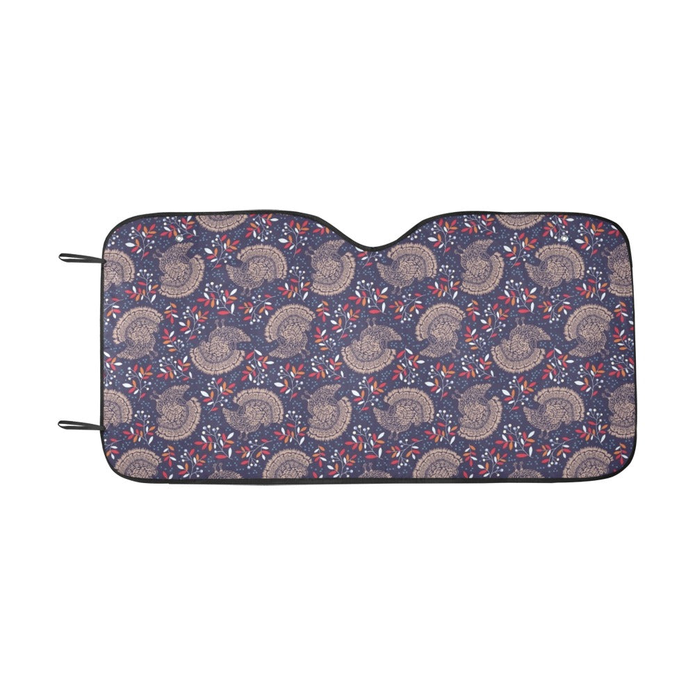 Turkey Print Design LKS401 Car front Windshield Sun Shade