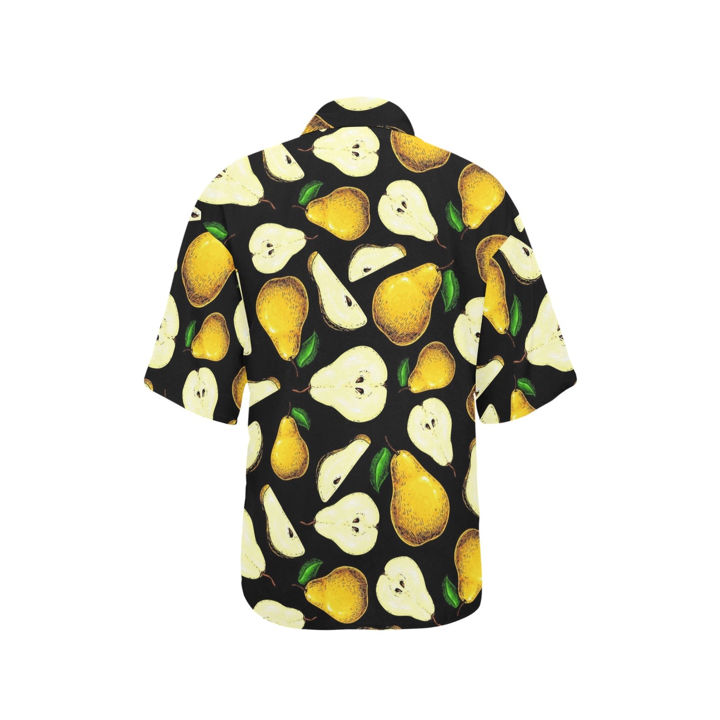 Pear Pattern Print Design PE01 Women's Hawaiian Shirt