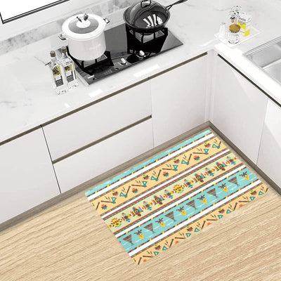 American indian Life Pattern Kitchen Mat