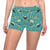 Sea Turtle Pattern Print Design T08 Yoga Shorts