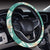 Bird Of Paradise Pattern Print Design 05 Steering Wheel Cover with Elastic Edge