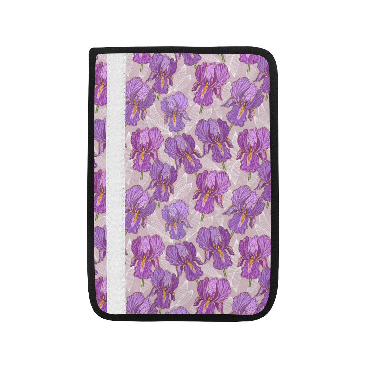 Iris Pattern Print Design IR05 Car Seat Belt Cover
