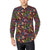 Peace Sign Colorful Design Print Men's Long Sleeve Shirt