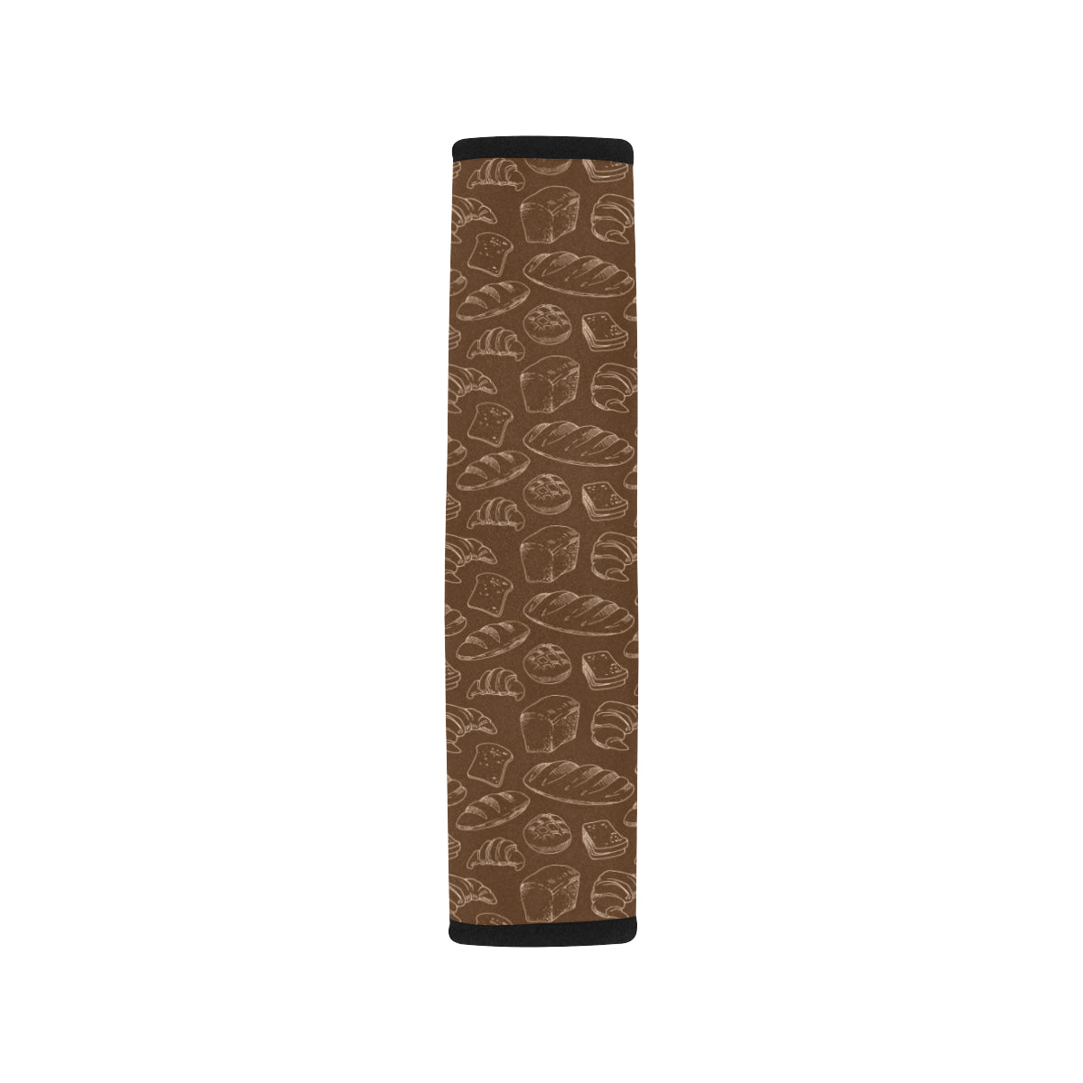 Bread Pattern Print Design 02 Car Seat Belt Cover