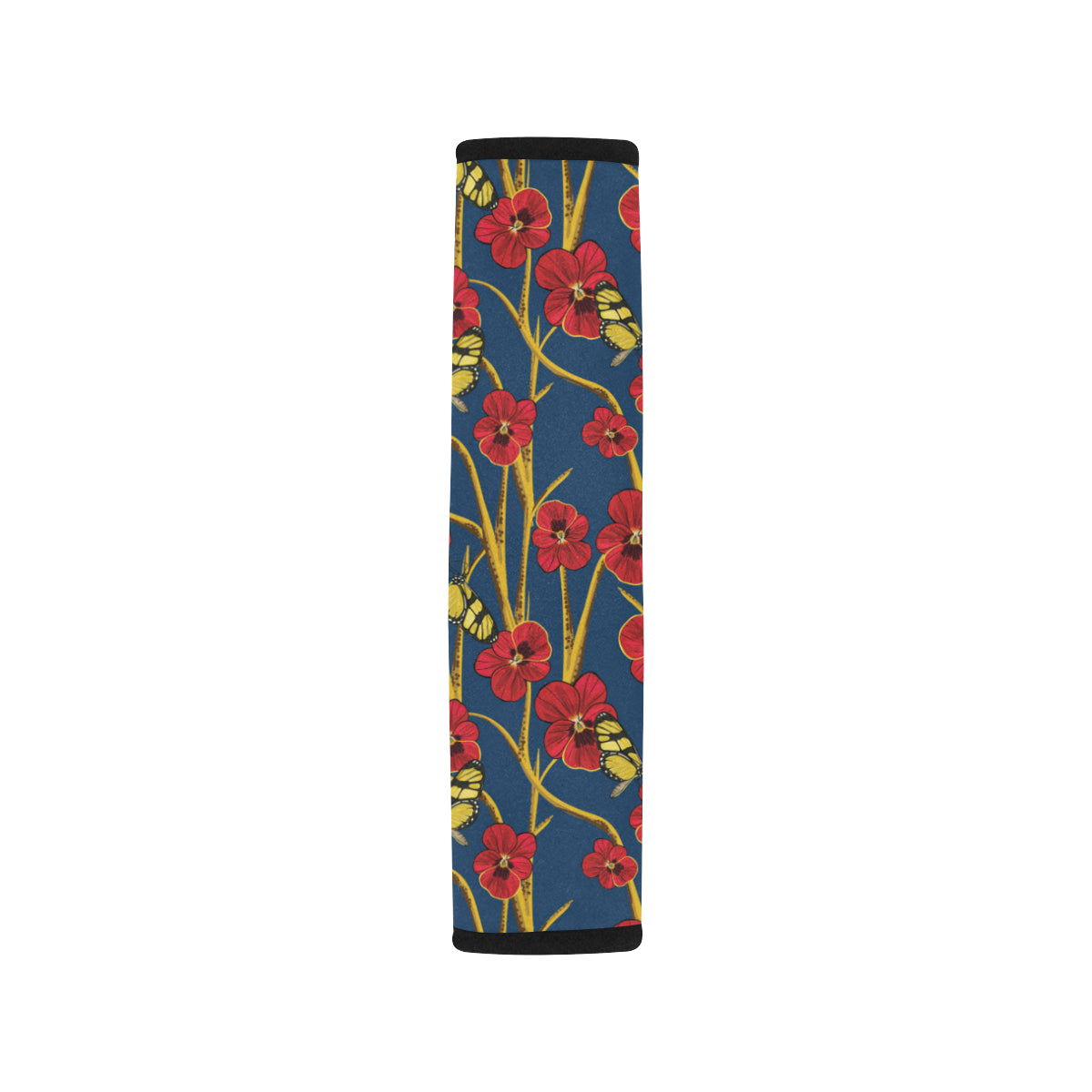 Pansy Pattern Print Design A01 Car Seat Belt Cover