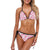 Orchid Pink Pattern Print Design OR07 Bikini