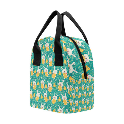 Easter Eggs Pattern Print Design RB02 Insulated Lunch Bag