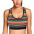 Mexican Blanket Classic Print Pattern Sports Bra