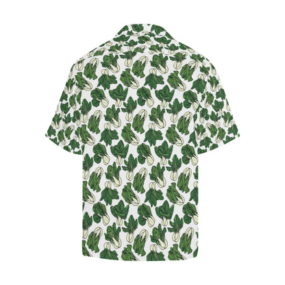 Bok Choy Pattern Print Design 02 Men's Hawaiian Shirt