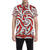 Maori Polynesian Themed Design Print Men's Short Sleeve Button Up Shirt