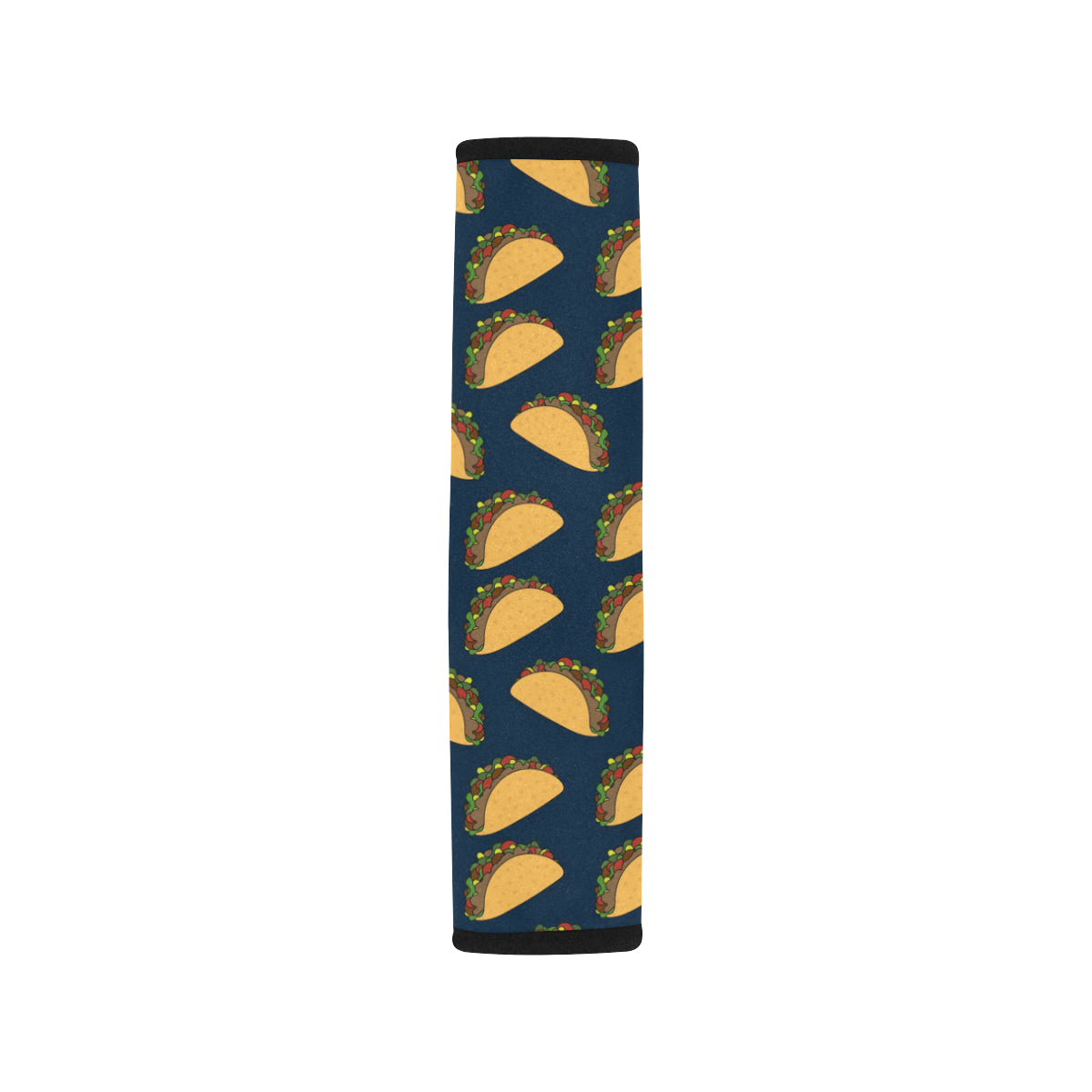 Taco Pattern Print Design TC04 Car Seat Belt Cover