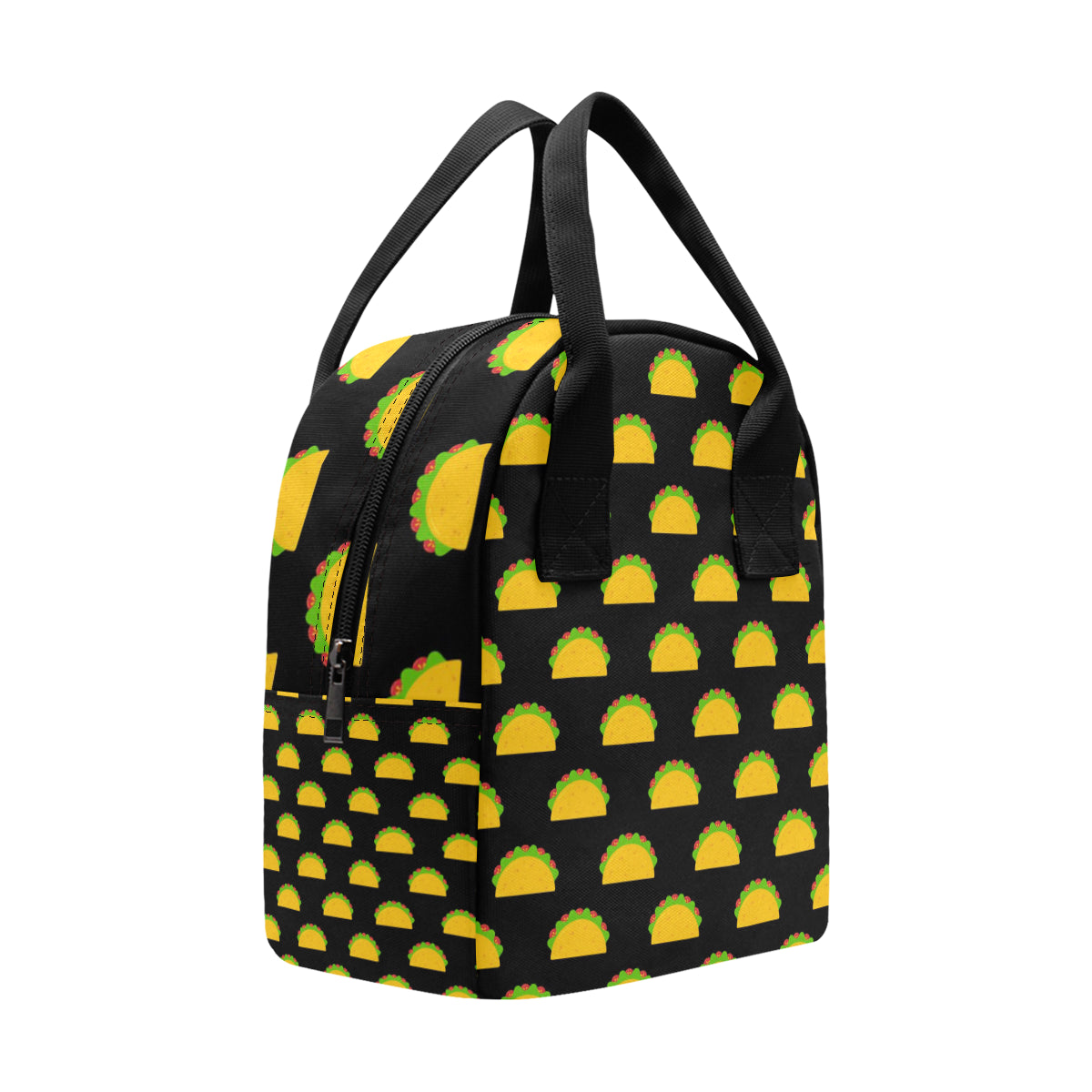 Taco Pattern Print Design TC06 Insulated Lunch Bag