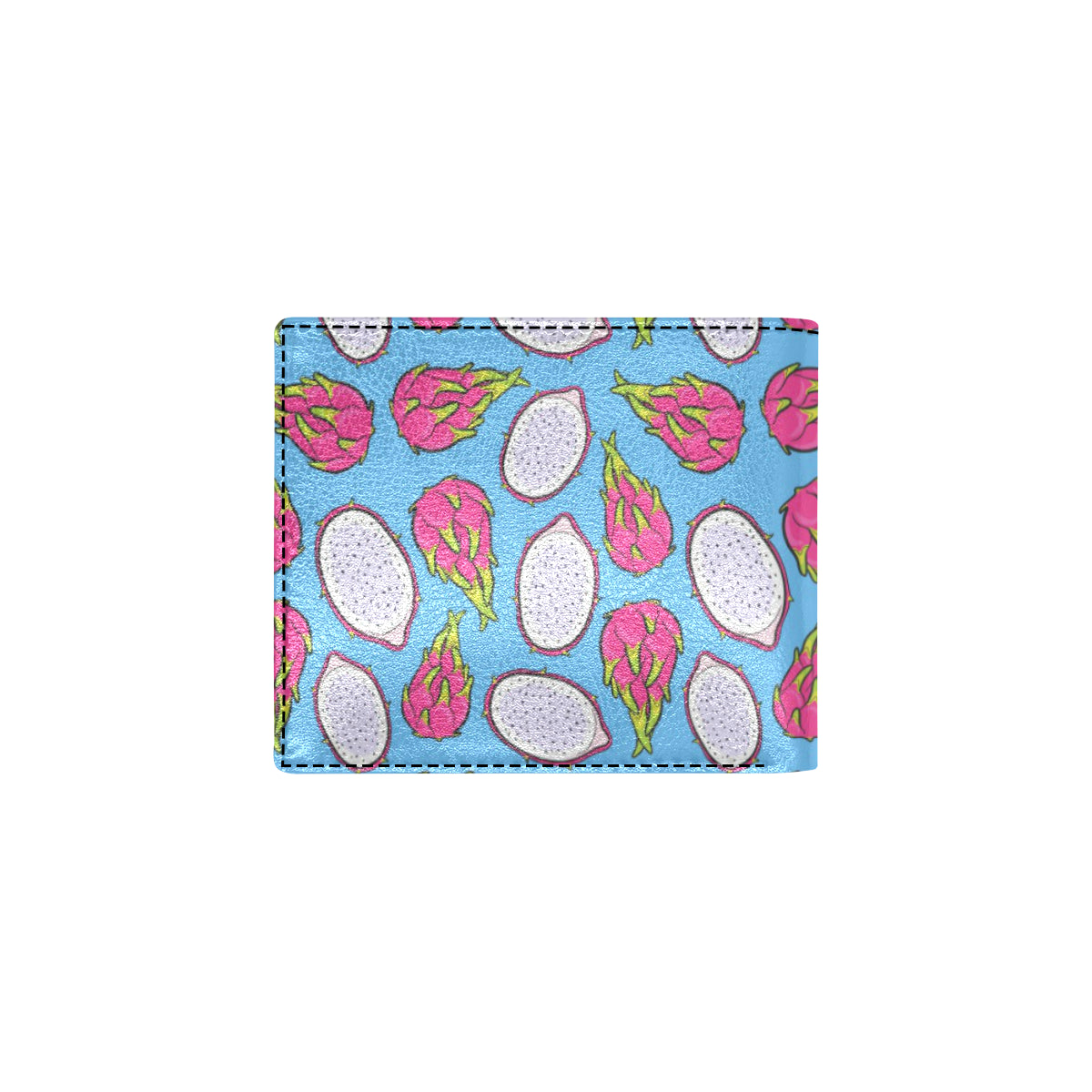 Dragonfruit Pattern Print Design DF04 Men's ID Card Wallet