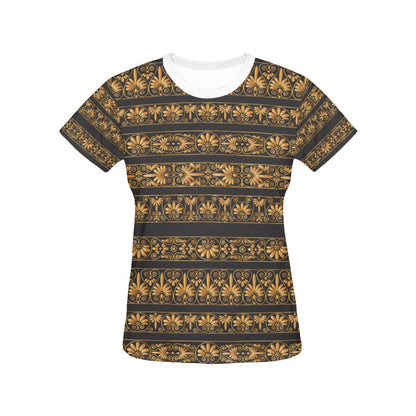 Ancient Greek Print Design LKS303 Women's  T-shirt