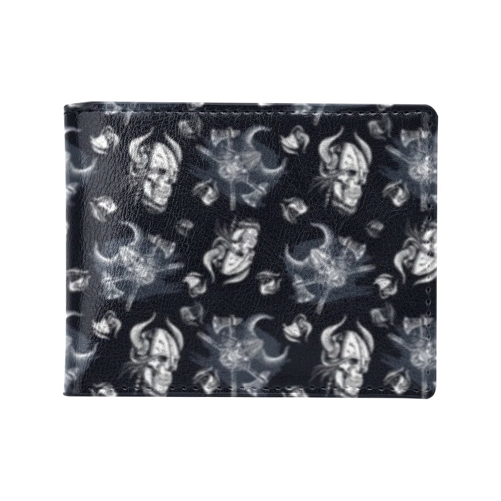 Vikings Print Design LKS304 Men's ID Card Wallet