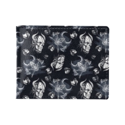 Vikings Print Design LKS304 Men's ID Card Wallet