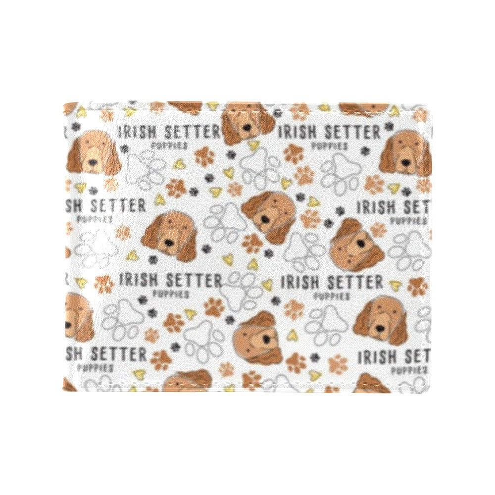 Setters Irish Print Design LKS301 Men's ID Card Wallet