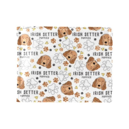 Setters Irish Print Design LKS301 Men's ID Card Wallet