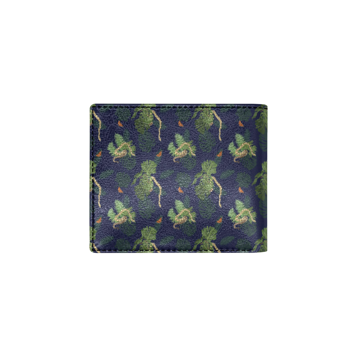 Boa Pattern Print Design 02 Men's ID Card Wallet
