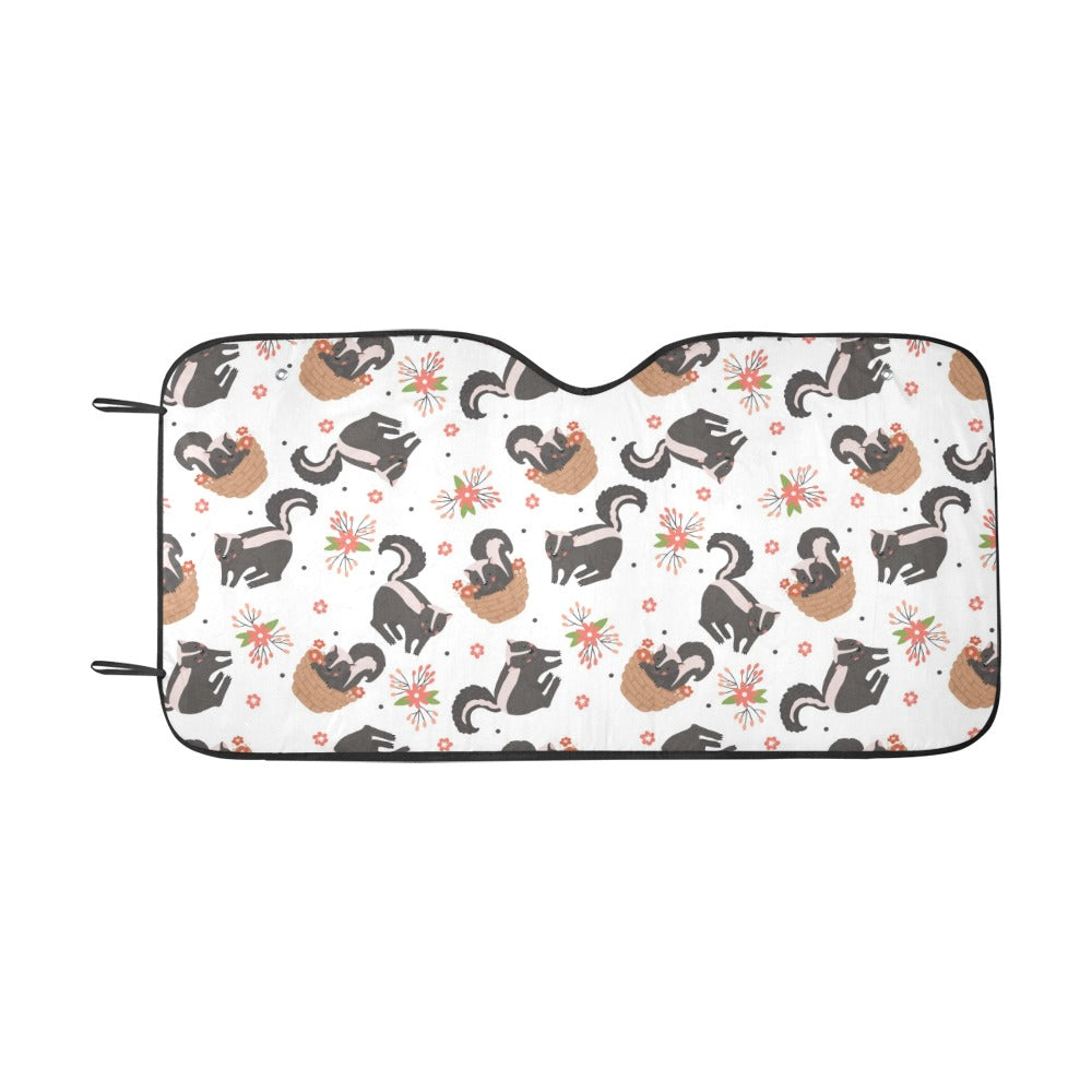 Skunk Print Design LKS304 Car front Windshield Sun Shade