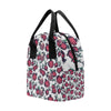 Pomegranate Pattern Print Design PG01 Insulated Lunch Bag