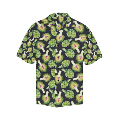 Artichoke Pattern Print Design 01 Men's Hawaiian Shirt