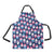 Cupcake Pattern Print Design CP04 Apron with Pocket