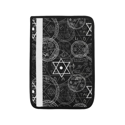 Pentagram Pattern Print Design A01 Car Seat Belt Cover
