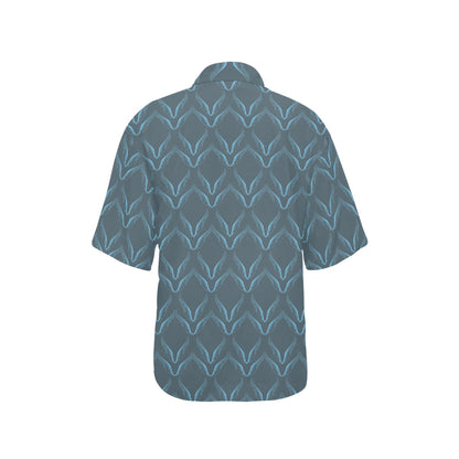 Angel Wings Pattern Print Design 04 Women's Hawaiian Shirt