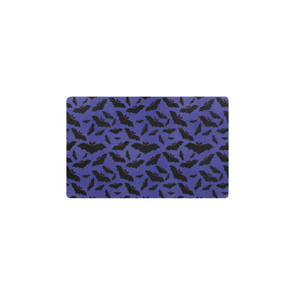 Bat Halloween Pattern Print Design 02 Kitchen Mat
