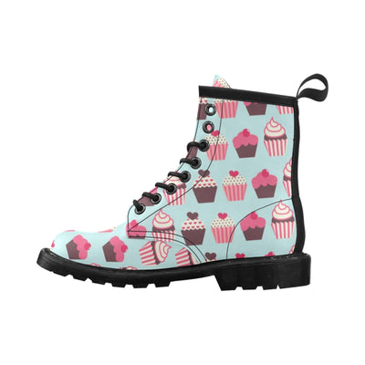 CupCake Print Pattern Women's Boots