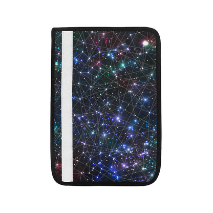 Cosmic Pattern Print Design 01 Car Seat Belt Cover