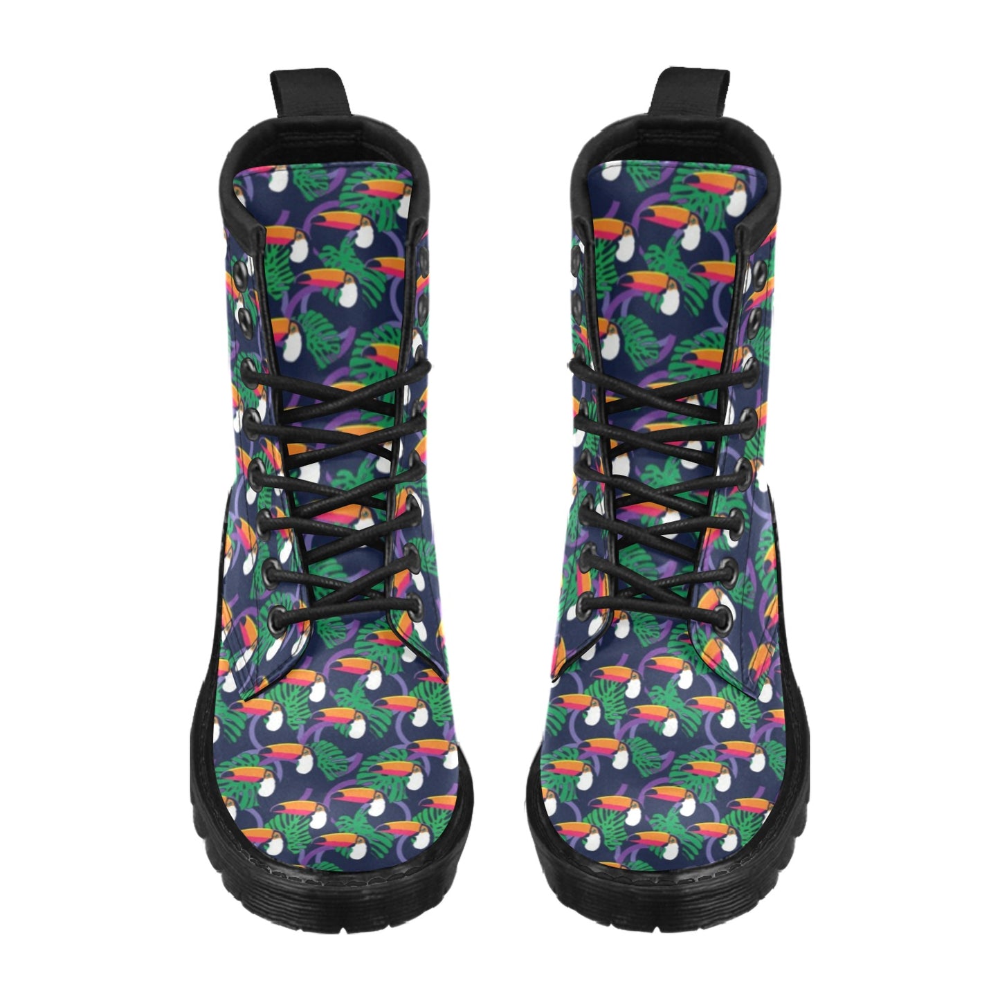 Toucan Print Design LKS302 Women's Boots