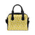 Bee Daisy Pattern Print Design 06 Shoulder Handbag