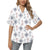 Anchor Pattern Print Design 06 Women's Hawaiian Shirt