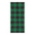 Tartan Green Print Design LKS302 Beach Towel 32" x 71"