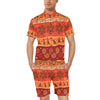 African Pattern Print Design 04 Men's Romper