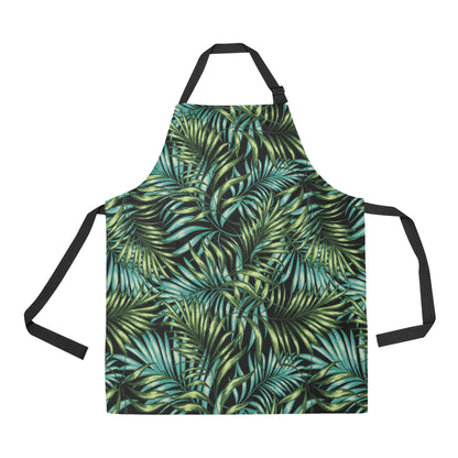 Tropical Flower Pattern Print Design TF08 Apron with Pocket